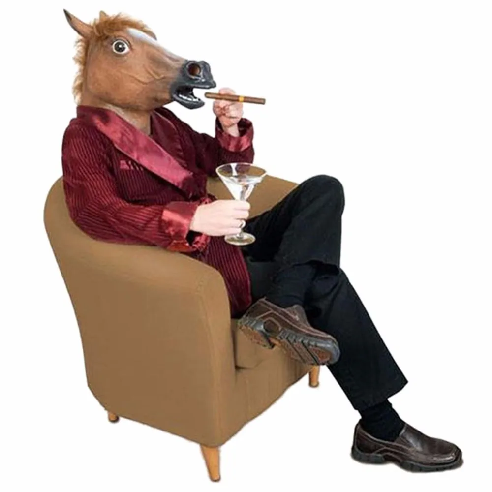Halloween Latex Horse Mask Creepy Unicorn Horse Animal's Head Latex Mask Festival Costume Theater Prank Prop Horror Party Mask
Halloween Latex Horse Mask Creepy Unicorn Horse Animal's Head Latex Mask Festival Costume Theater Prank Prop Horror Party Mask