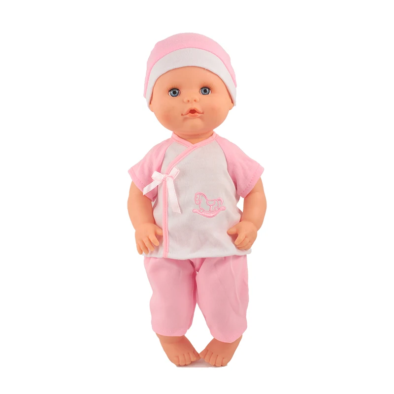 Doll Clothes Fit 35 cm Nenuco Doll Nenuco y su Hermanita Cute pink T-shirt horse front with hat doll Accessories for 14'' doll
Doll Clothes Fit 35 cm Nenuco Doll Nenuco y su Hermanita Cute pink T-shirt horse front with hat doll Accessories for 14'' doll