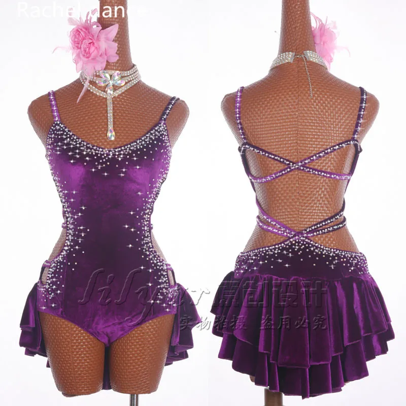 2017 Profession Latin Dance Dress Women Ropa Danza Polyester Salsa Samba Tango Ballroom Competition Costume latin dress For Girl
2017 Profession Latin Dance Dress Women Ropa Danza Polyester Salsa Samba Tango Ballroom Competition Costume latin dress For Girl