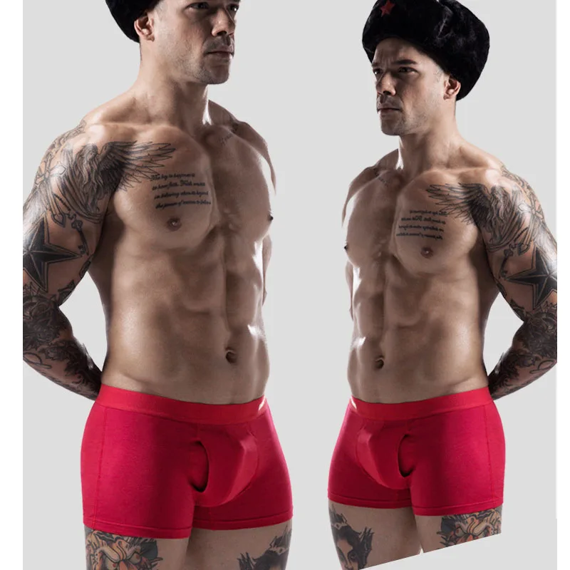 Cotton Sexy Men Underwear Boxer Fashion Shorts Bulge Pouch Soft Underpants US EU Comfortable Male Boxer Shorts
Cotton Sexy Men Underwear Boxer Fashion Shorts Bulge Pouch Soft Underpants US EU Comfortable Male Boxer Shorts
