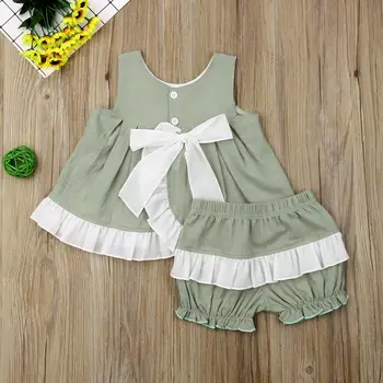 Summer Baby Girl Clothes Newborn Toddler Cotton Sleeveless Skirt Shorts Outfits Set
Summer Baby Girl Clothes Newborn Toddler Cotton Sleeveless Skirt Shorts Outfits Set