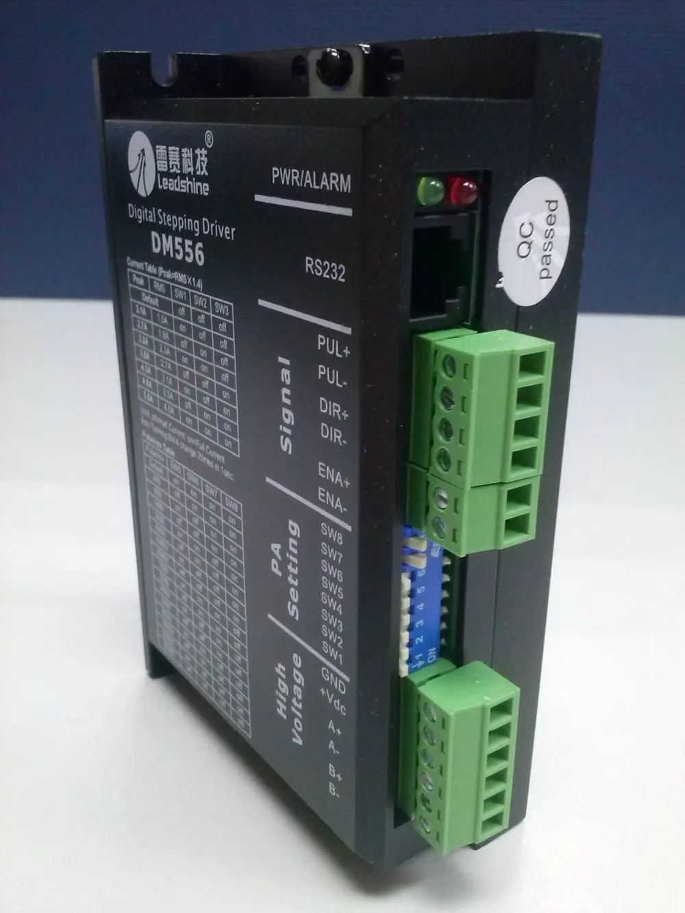 Lowest price Leadshine DM556 2-phase Digital Stepper Drive work 36-60 VDC 2.1A to 5.6A NEMA23 motor
Lowest price Leadshine DM556 2-phase Digital Stepper Drive work 36-60 VDC 2.1A to 5.6A NEMA23 motor