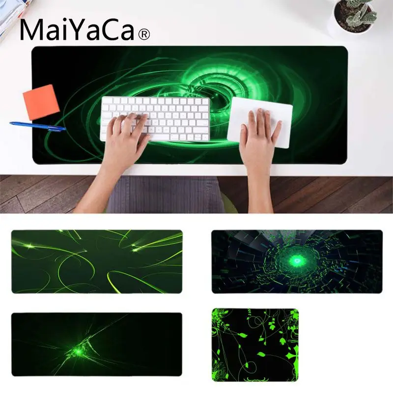 MaiYaCa Personalized Cool Fashion Green and black light Durable Rubber Mouse Mat Pad Rubber Mouse Durable Desktop Mousepad
MaiYaCa Personalized Cool Fashion Green and black light Durable Rubber Mouse Mat Pad Rubber Mouse Durable Desktop Mousepad