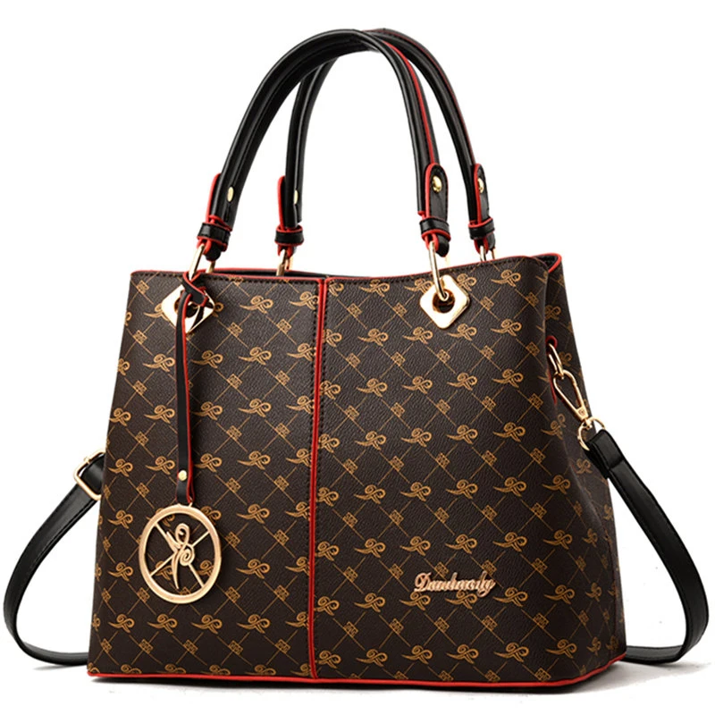2019 Women Leather Handbags Fashion Tote Bag Brand Female Luxury Shoulder Bags Vintage Ladies Print Handbag Messenger Bolsa Sac
2019 Women Leather Handbags Fashion Tote Bag Brand Female Luxury Shoulder Bags Vintage Ladies Print Handbag Messenger Bolsa Sac