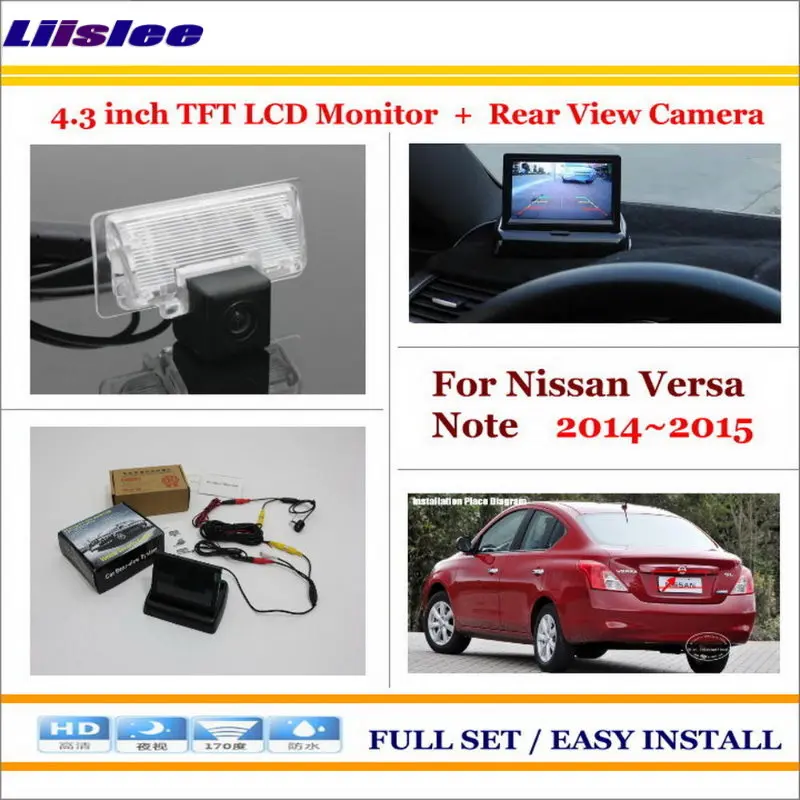 For Nissan Versa Note 2014~2015 - Car Rear Camera + 4.3" TFT LCD Screen Monitor = 2 in 1 Back Up Parking System
For Nissan Versa Note 2014~2015 - Car Rear Camera + 4.3" TFT LCD Screen Monitor = 2 in 1 Back Up Parking System