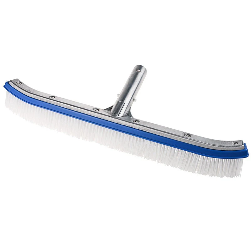 10" Plastic Swimming Pool Spa Algae Brush Head Heavy Duty Broom Clean Tools 