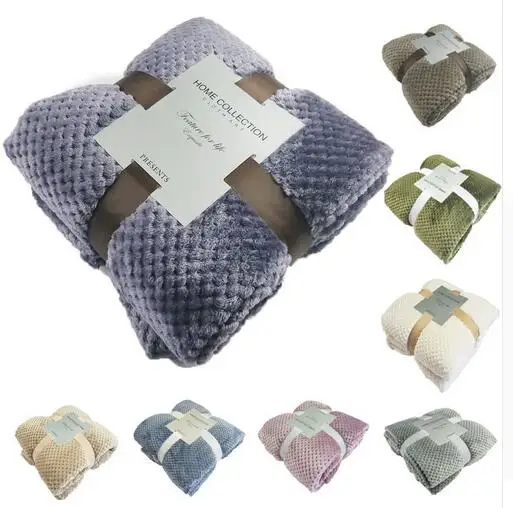 Solid Color Super Soft Blanket Flannel Aircraft Sofa Use Office Children Blanket Towel Travel Fleece Mesh Portable Cover Blanket
Solid Color Super Soft Blanket Flannel Aircraft Sofa Use Office Children Blanket Towel Travel Fleece Mesh Portable Cover Blanket
