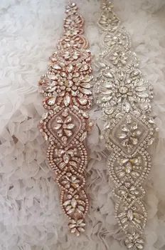 rose gold Rhinestone Sash belt,, bridal sash belt, rose gold rhinestone sash, craft bridal sash1piece
rose gold Rhinestone Sash belt,, bridal sash belt, rose gold rhinestone sash, craft bridal sash1piece