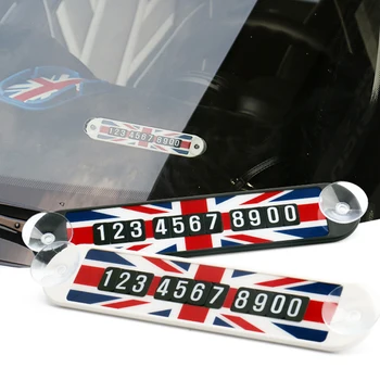 Universal UK Jack Suction Cup Temporary Car Parking Card Phone Number Plate Sucker Sticker For MINI Cooper One S JCW Accessories
Universal UK Jack Suction Cup Temporary Car Parking Card Phone Number Plate Sucker Sticker For MINI Cooper One S JCW Accessories