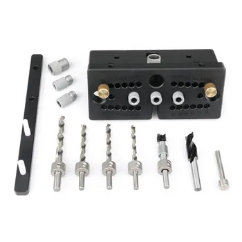 3 in 1 Punch Locator Drill Guide Woodworking Hole Punching Tool Punch Locator Set
3 in 1 Punch Locator Drill Guide Woodworking Hole Punching Tool Punch Locator Set