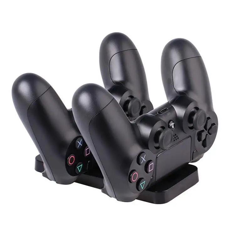 For PS4 Wireless Controller Dual Charging Dock Stand Station