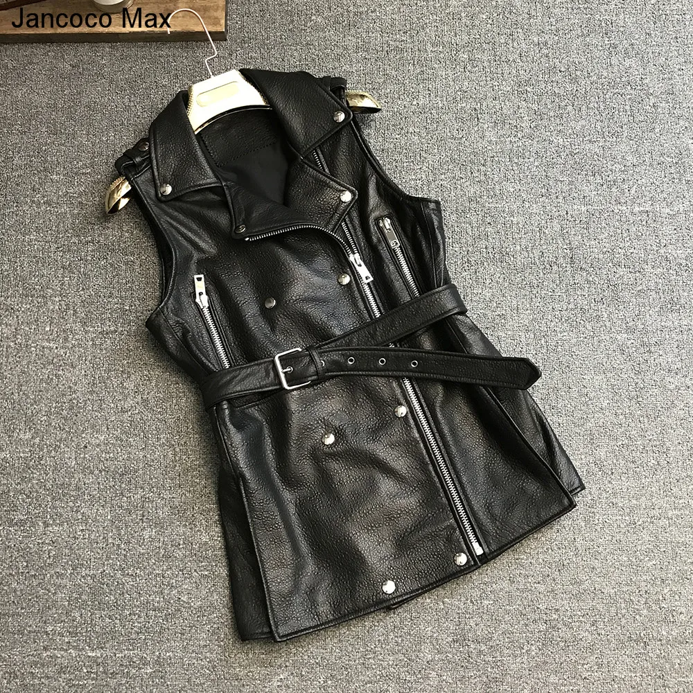 2019 New Arrival Spring Summer Genuine Leather Vest Women Fashion Sheepskin Leather Gilets High Quailty S8006
2019 New Arrival Spring Summer Genuine Leather Vest Women Fashion Sheepskin Leather Gilets High Quailty S8006