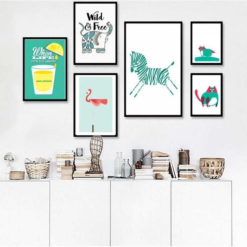 NEW Nordic Mint Green Poster Animals Canvas Wall Art Oil Painting Canvas Prints Wall For Living Room Home Decor NO Frame
NEW Nordic Mint Green Poster Animals Canvas Wall Art Oil Painting Canvas Prints Wall For Living Room Home Decor NO Frame