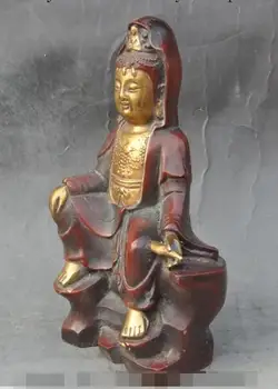S02952 china buddhism bronze gilt kwan-yin GuanYin Bodhisattva goddess buddha statue
S02952 china buddhism bronze gilt kwan-yin GuanYin Bodhisattva goddess buddha statue