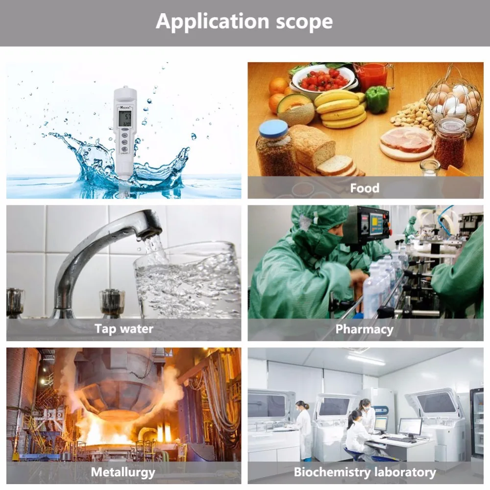Digital PH Tester ORP Meter 0.0-14.0pH 500mV Oxidation Reduction Potential Meter ATC CT-6821 Protable PH Meter ORP Tester
Digital PH Tester ORP Meter 0.0-14.0pH 500mV Oxidation Reduction Potential Meter ATC CT-6821 Protable PH Meter ORP Tester