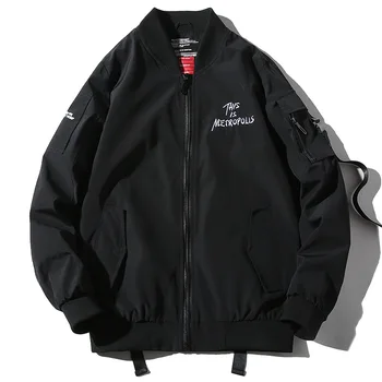 Jacket Men Autumn New Stand Collar Men's Youth Casual Cardigan Top Jacket Men's Letter Embroidery Flying Jacket
Jacket Men Autumn New Stand Collar Men's Youth Casual Cardigan Top Jacket Men's Letter Embroidery Flying Jacket