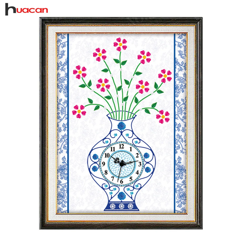 Huacan Diamond Painting Clock Diamond Embroidery Full Kit Mosaic Cross Stitch Special Shape Rhinestone Handmade Craft Gifts
Huacan Diamond Painting Clock Diamond Embroidery Full Kit Mosaic Cross Stitch Special Shape Rhinestone Handmade Craft Gifts