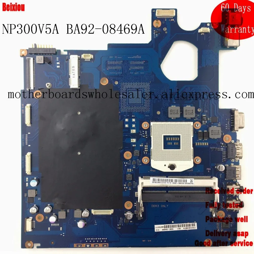 BA92-08469A For Samsung NP300V5A motherboard BA92-08469B Laptop Motherboard Mainboard Tested Working
BA92-08469A For Samsung NP300V5A motherboard BA92-08469B Laptop Motherboard Mainboard Tested Working