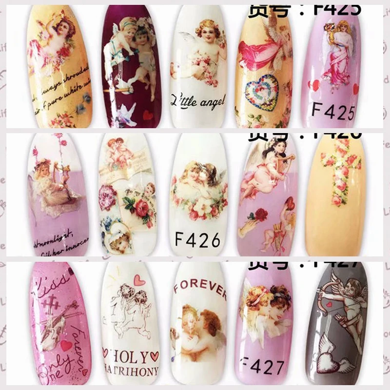 1 Sheet 3D Godness The Virgin Mary Cupid Kids Church Painting Pattern Adhesive Nail Art Stickers Decorations DIY Salon Tip F42X#
1 Sheet 3D Godness The Virgin Mary Cupid Kids Church Painting Pattern Adhesive Nail Art Stickers Decorations DIY Salon Tip F42X#