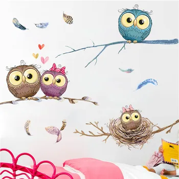 Cartoon owl baby in the tree Wall Sticker Home Decor bedroom for kids room Baby room Background Mural art Decals poster stickers
Cartoon owl baby in the tree Wall Sticker Home Decor bedroom for kids room Baby room Background Mural art Decals poster stickers