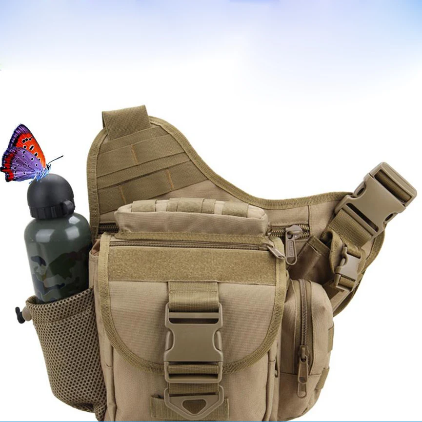 Outdoor bag shoulder bag big saddle bag tactical camouflage backpack chest pack SLR camera bag photography
Outdoor bag shoulder bag big saddle bag tactical camouflage backpack chest pack SLR camera bag photography
