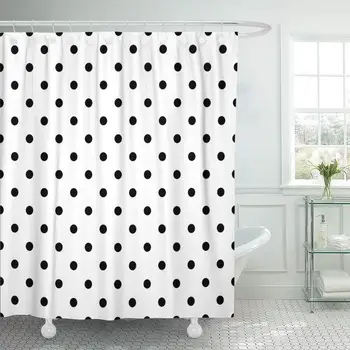Fabric Shower Curtain with Hooks Abstract Pattern with Black Polka Dots on White Baby Big Dark Dotted Grey Halloween
Fabric Shower Curtain with Hooks Abstract Pattern with Black Polka Dots on White Baby Big Dark Dotted Grey Halloween