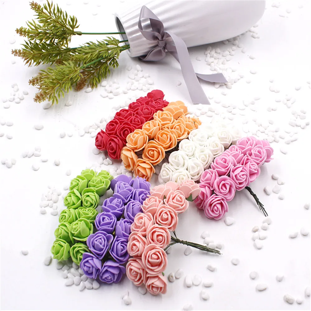 144pcs/lot new Foam PE Rose Artificial Flower For Wedding Home Party Decoration Mariage DIY Scrapbook Rosa Garland Craft Flower
144pcs/lot new Foam PE Rose Artificial Flower For Wedding Home Party Decoration Mariage DIY Scrapbook Rosa Garland Craft Flower