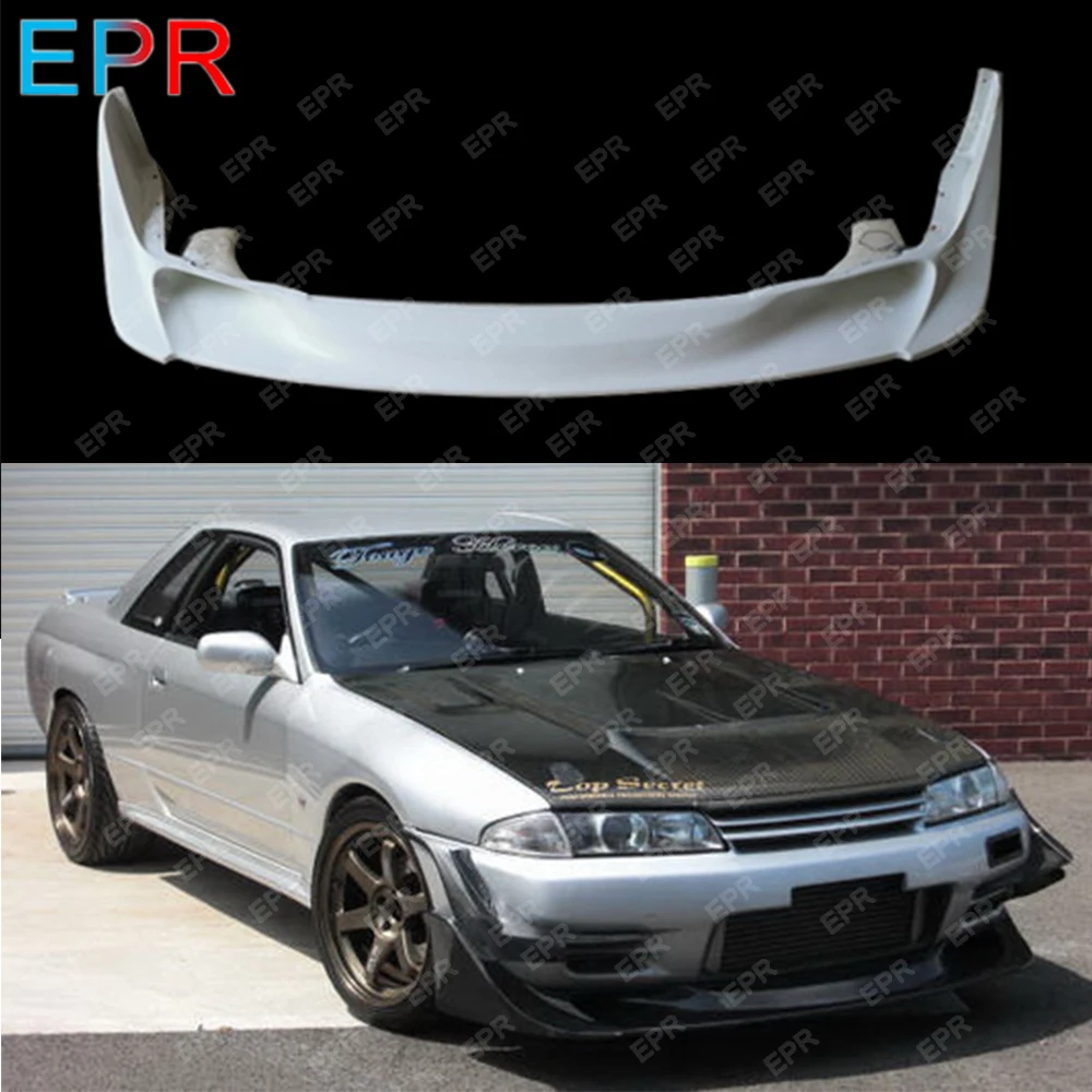 For Nissan Skyline R32 Glass Fiber Front Lip Body Kit Tuning For GTR R32 Fiberglass TBO Front Lip (Only Fit Standard GTR Bumper)
For Nissan Skyline R32 Glass Fiber Front Lip Body Kit Tuning For GTR R32 Fiberglass TBO Front Lip (Only Fit Standard GTR Bumper)