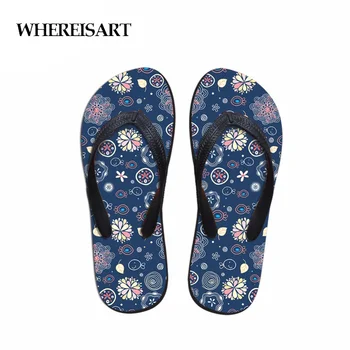 WHEREISART 2019 Flip Flops for Women Summer Beach Female Non-slip Flipflops 3D Flowers Print Home Slippers Custom Casual Shoes
WHEREISART 2019 Flip Flops for Women Summer Beach Female Non-slip Flipflops 3D Flowers Print Home Slippers Custom Casual Shoes