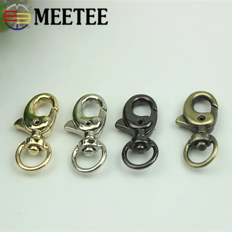 10Pcs Handbag Strap Metal Buckles Backpack Webbing Trigger Snap Hooks Metal Swivel Clasp Lobster Bag Chains Handle Connectors
10Pcs Handbag Strap Metal Buckles Backpack Webbing Trigger Snap Hooks Metal Swivel Clasp Lobster Bag Chains Handle Connectors