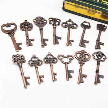 13 styles Beer Key Ring Opener Old Copper Key Bottle Opener Creative Wedding Party Gift Bar Tool 500pcs
13 styles Beer Key Ring Opener Old Copper Key Bottle Opener Creative Wedding Party Gift Bar Tool 500pcs