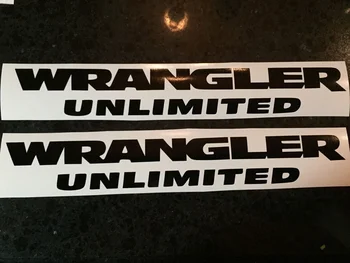 (2Pcs) X2 Wrangler Unlimited Jeep Wrangler Vinyl Decal Stock Size window sticker 17.5cm
(2Pcs) X2 Wrangler Unlimited Jeep Wrangler Vinyl Decal Stock Size window sticker 17.5cm