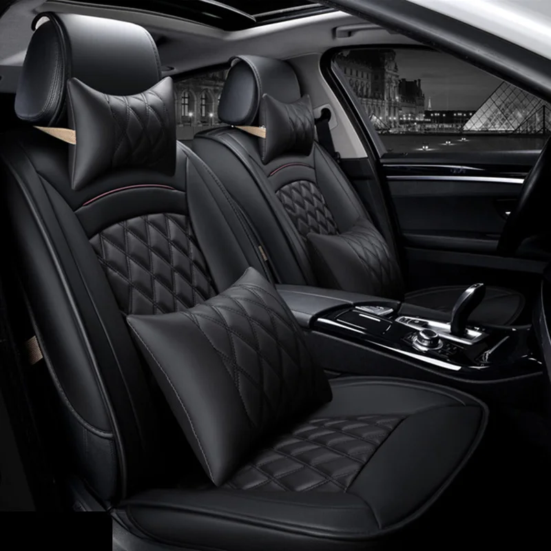 3D Стайлинг Автокресло Обложка Универсальный Подушки для Land Rover Discovery 3/4 Freelander 2 Sport