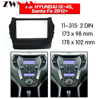 Car DVD Player frame For 2012+ Hyundai Santafe/ IX45 2DIN Auto AC Black LHD RHD Auto Radio Multimedia NAVI fascia
Car DVD Player frame For 2012+ Hyundai Santafe/ IX45 2DIN Auto AC Black LHD RHD Auto Radio Multimedia NAVI fascia