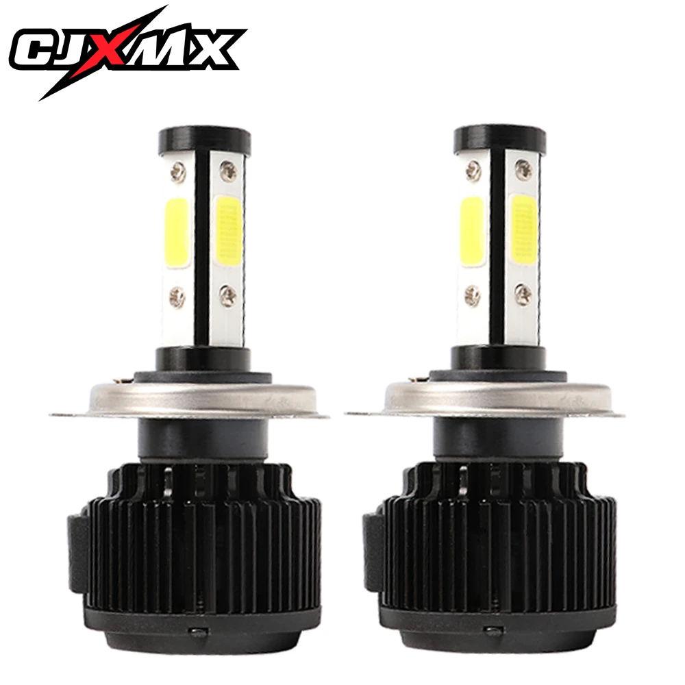 CJXMX 2X 4 Sides 12000LM 90W Super Bright H4 H7 H11 LED Car Headlight Bulb 9004 9005 HB3 9006 HB4 9007 Auto Lights 6500K 12V 24V
CJXMX 2X 4 Sides 12000LM 90W Super Bright H4 H7 H11 LED Car Headlight Bulb 9004 9005 HB3 9006 HB4 9007 Auto Lights 6500K 12V 24V