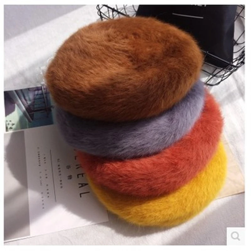2018 Dropshipping Women's Thick Three-dimensional Warm Beret Winter Plush Solid Color Casual Hat Japanese Wild Bud Tide Cap
2018 Dropshipping Women's Thick Three-dimensional Warm Beret Winter Plush Solid Color Casual Hat Japanese Wild Bud Tide Cap