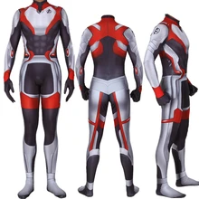 Мстители Endgame Quantum Realm Косплей костюм супергерой Капитан Америка