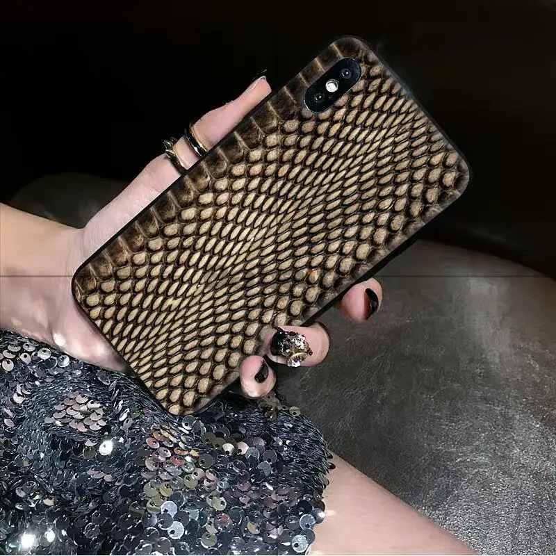 python yellow gold Snake skin