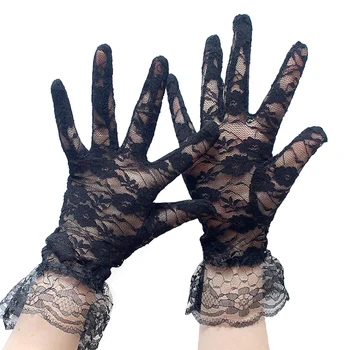New lace women's long gloves fashion design Full finger gloves women UV protection super long ladies driving sunscreen 40cm
New lace women's long gloves fashion design Full finger gloves women UV protection super long ladies driving sunscreen 40cm