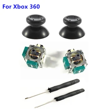 2 Sets 3D Analog Joystick 3pin Sensor Module Potentiometer with Thumb Sticks for Xbox 360 Controller Repair Parts+Screw Drivers
2 Sets 3D Analog Joystick 3pin Sensor Module Potentiometer with Thumb Sticks for Xbox 360 Controller Repair Parts+Screw Drivers