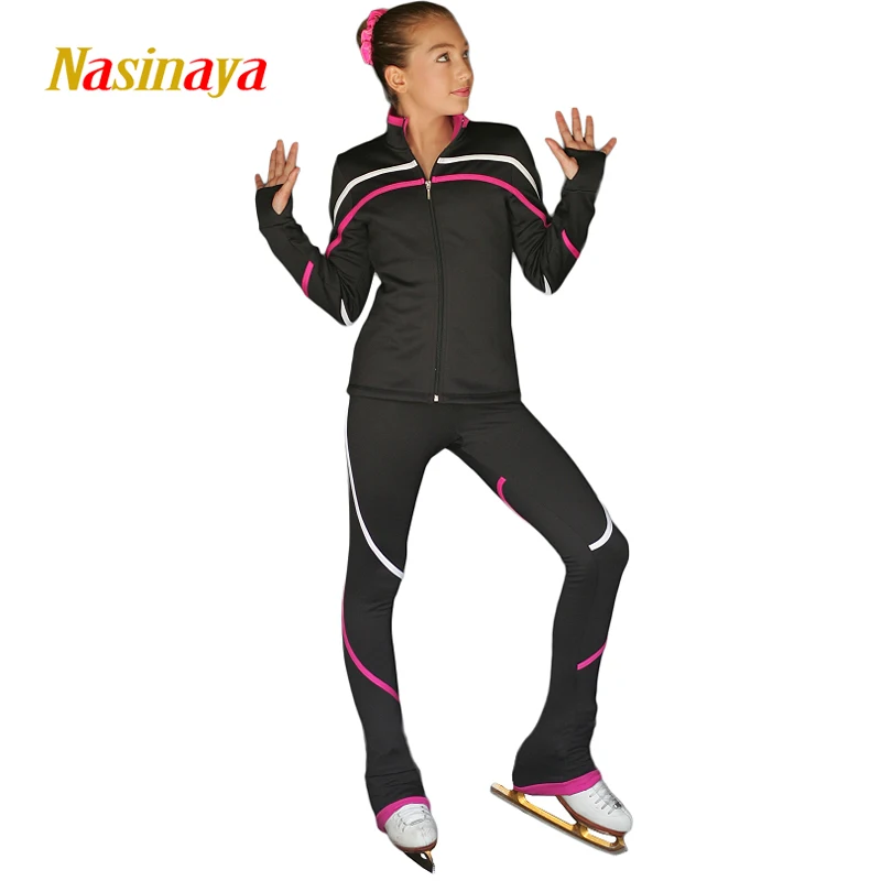 Customized Costume Ice Skating Figure Skating Suit Jacket And Pants Skater Warm Fleece Adult Child Girl Spiral Stripe
Customized Costume Ice Skating Figure Skating Suit Jacket And Pants Skater Warm Fleece Adult Child Girl Spiral Stripe