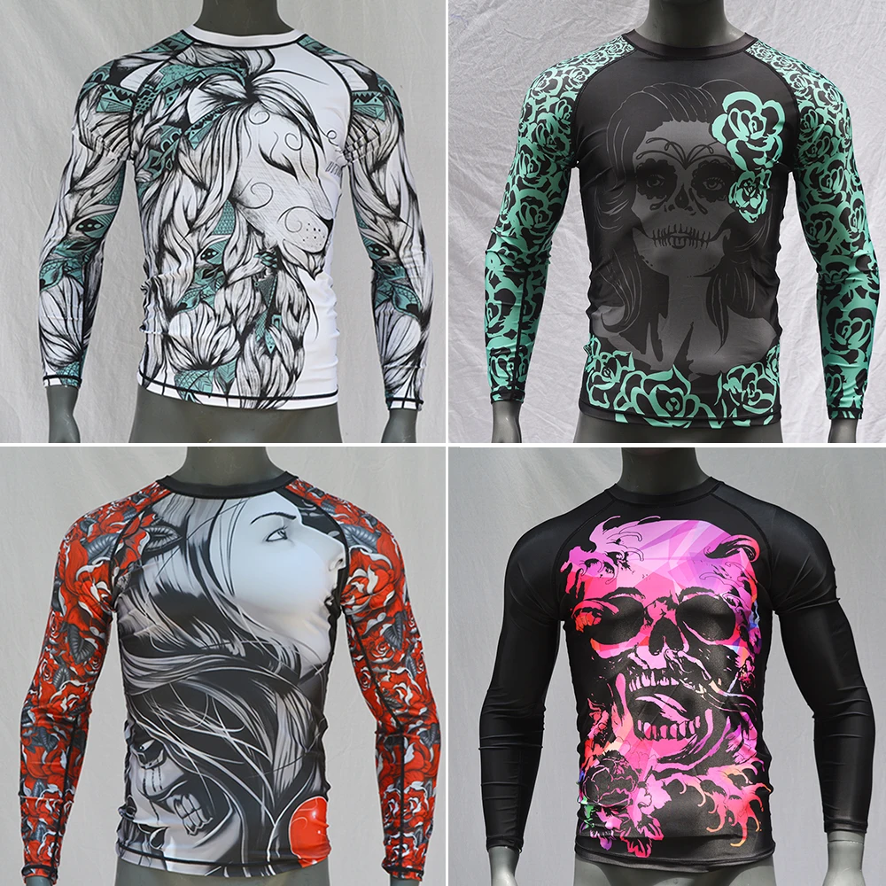 MMATrunks Mens Muay Thai T Shirts Sublimation Print Gi BJJ Rashguard Mma Boxing Jerseys Jiu Jitsu Rash Guard Wushu Sanda Shirts
MMATrunks Mens Muay Thai T Shirts Sublimation Print Gi BJJ Rashguard Mma Boxing Jerseys Jiu Jitsu Rash Guard Wushu Sanda Shirts