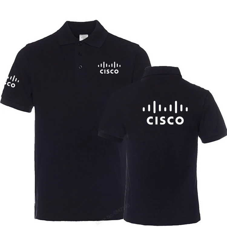 summer Short Sleeve Polo Shirt Men Men's Clothing Cisco polo shirt Casual Men solid colour tops
summer Short Sleeve Polo Shirt Men Men's Clothing Cisco polo shirt Casual Men solid colour tops