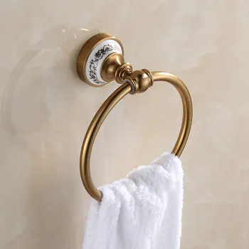 European Space Aluminum Bronze Antique Towel Ring / Towel Holder Brush Wall Mounted Bathroom Accessories
European Space Aluminum Bronze Antique Towel Ring / Towel Holder Brush Wall Mounted Bathroom Accessories