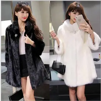 2017 autumn and winter new fashion imitation fur women's hat with mink luxury temperament fur coat
2017 autumn and winter new fashion imitation fur women's hat with mink luxury temperament fur coat