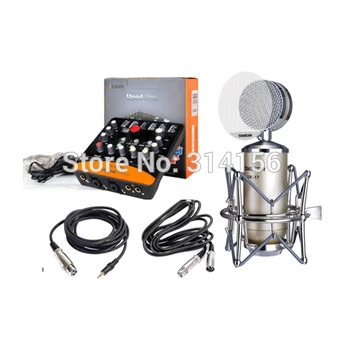 Takstar SM-17 Microphone with ICON upod pro Sound card professional for studio recording,computer recording,stage performance
Takstar SM-17 Microphone with ICON upod pro Sound card professional for studio recording,computer recording,stage performance