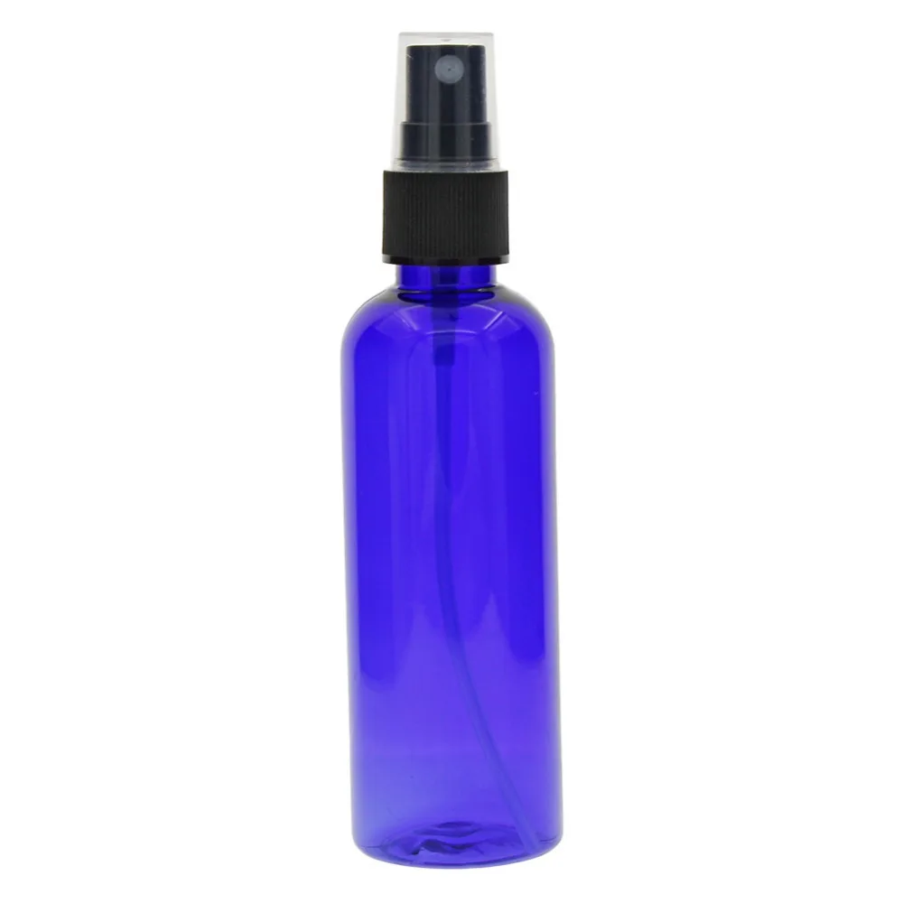 1Pcs 100ML Empty Blue Spray Bottle Travel Essential Oil Perfume Water Cosmetic Container With Head #246607 | Красота и здоровье