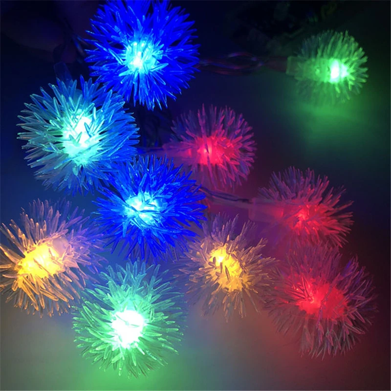 Flakes 2M 4M 10M Holiday Hairball Snowball LED String AA Battery Event Party Decoration Lightings LED de Vacaciones Luces
Flakes 2M 4M 10M Holiday Hairball Snowball LED String AA Battery Event Party Decoration Lightings LED de Vacaciones Luces