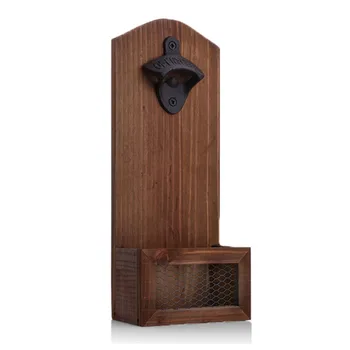 Vintage Wall Bottle Opener Wall Mounted Beer Bottle Opener With Magnetic Solid Wood Plate Bar Drinking Kitchen Accessories
Vintage Wall Bottle Opener Wall Mounted Beer Bottle Opener With Magnetic Solid Wood Plate Bar Drinking Kitchen Accessories