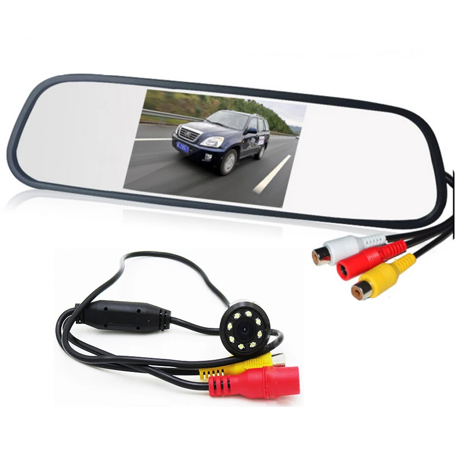 WaterProof Night Vision 170 Lens Angle CMOS Car Rearview Parking Camera with 4.3 Inch TFT LCD Monitor for Reversing
WaterProof Night Vision 170 Lens Angle CMOS Car Rearview Parking Camera with 4.3 Inch TFT LCD Monitor for Reversing
